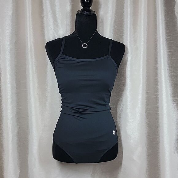 Bayleaf Laureate Black Open Back One-piece Swimsuit - Picture 10 of 13